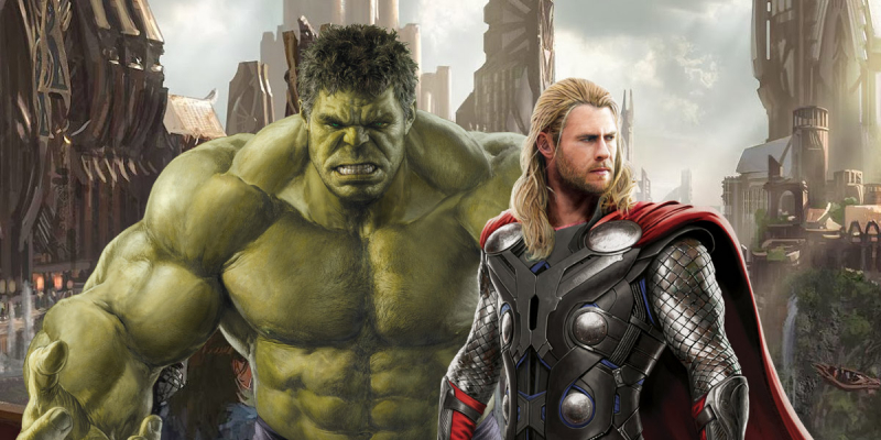 Thor: Ragnarok – Hulk i Thor jako gladiatorzy na plakacie promocyjnym