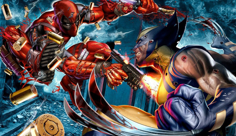 Deadpool i Wolverine - grafika z komiksu