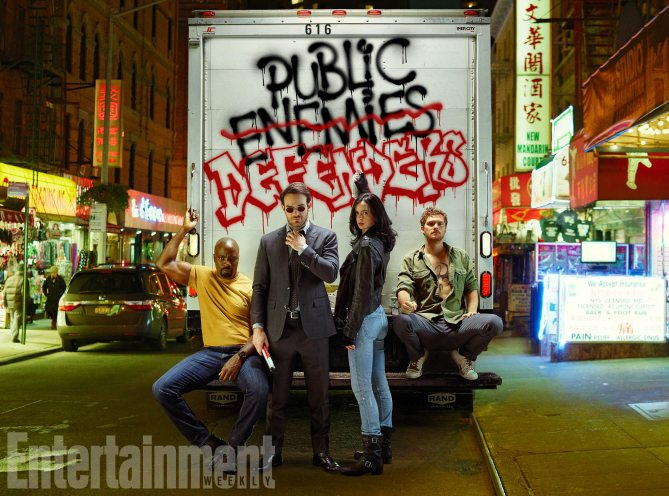 The Defenders - zdjęcia z serialu Netflixa