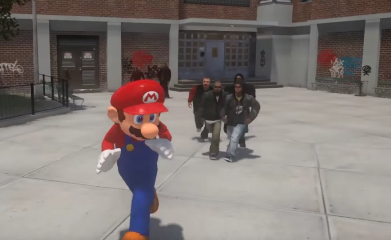 Mario w GTA IV