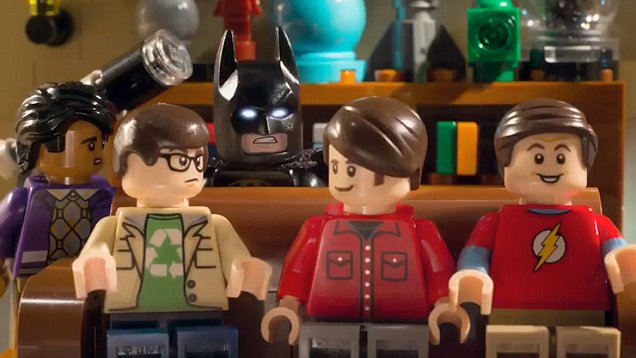 LEGO Batman łączy siły z Teorią wielkiego podrywu – zabawne wideo