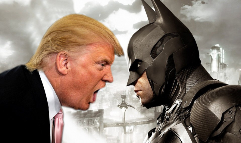 Donald Trump - Batman - zdjęcie