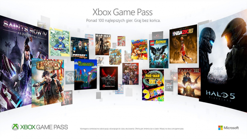 Xbox Game Pass wystartuje z początkiem czerwca. Ponad 100 gier w abonamencie