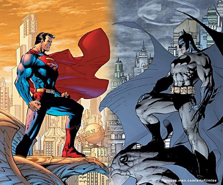 Batman i Superman - grafika