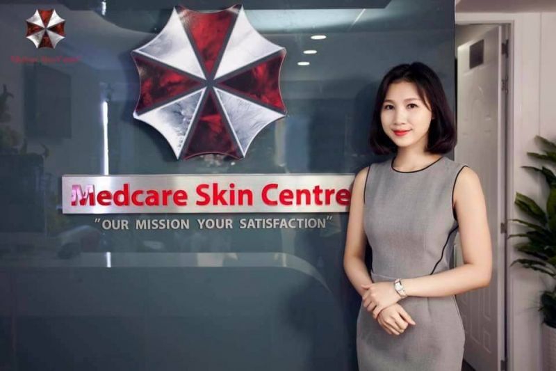 Umbrella Corporation w Wietnamie? Niefortunne logo kliniki dermatologicznej