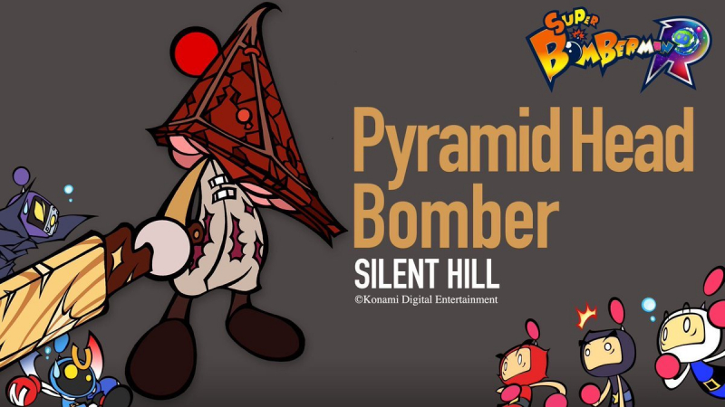 Pyramid Head Bomber w Super Bomberman R