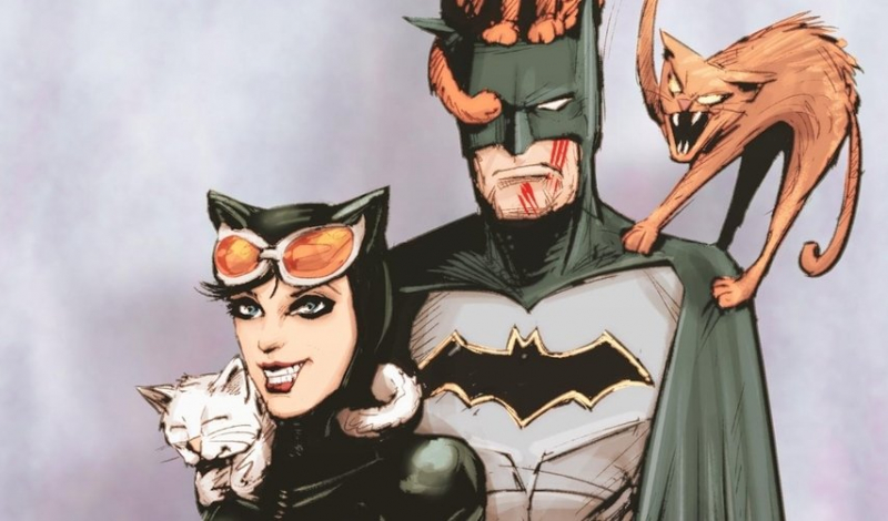 Batman i Kobieta-Kot - fanart