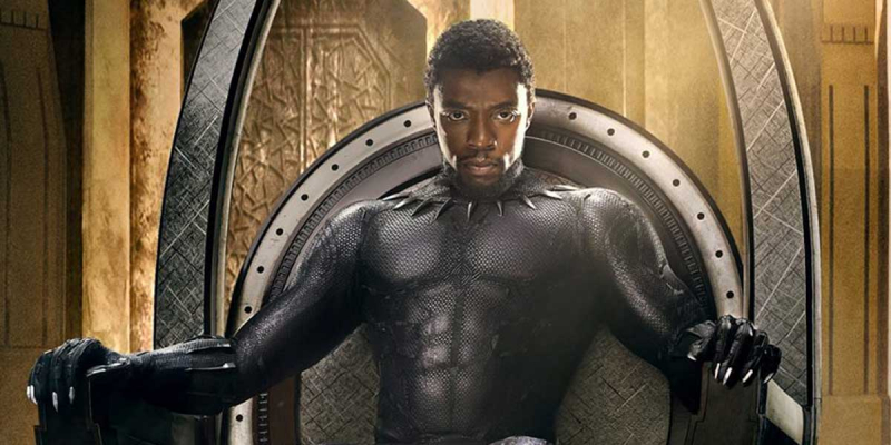 Black Panther - Czarna Pantera - fragment plakatu