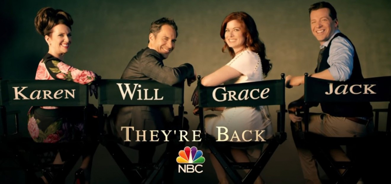 Will i Grace: Roztańczeni bohaterowie w nowym spocie promocyjnym