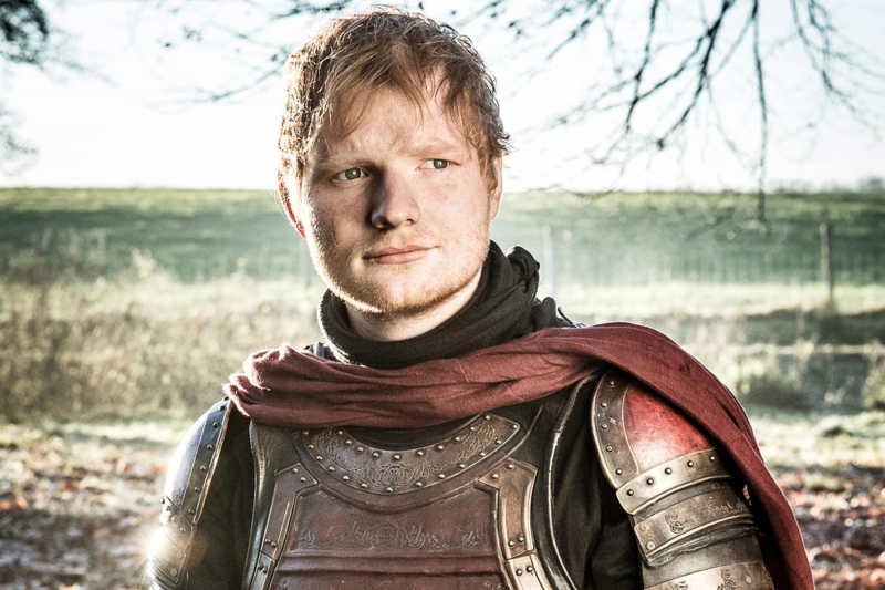 Ed Sheeran w serialu Gra o tron - zdjęcie z odcinka