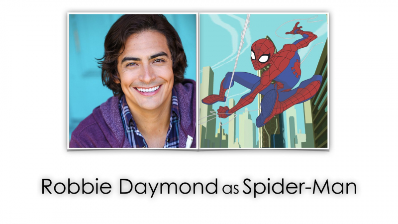 Robbie Daymond jako Spider-Man