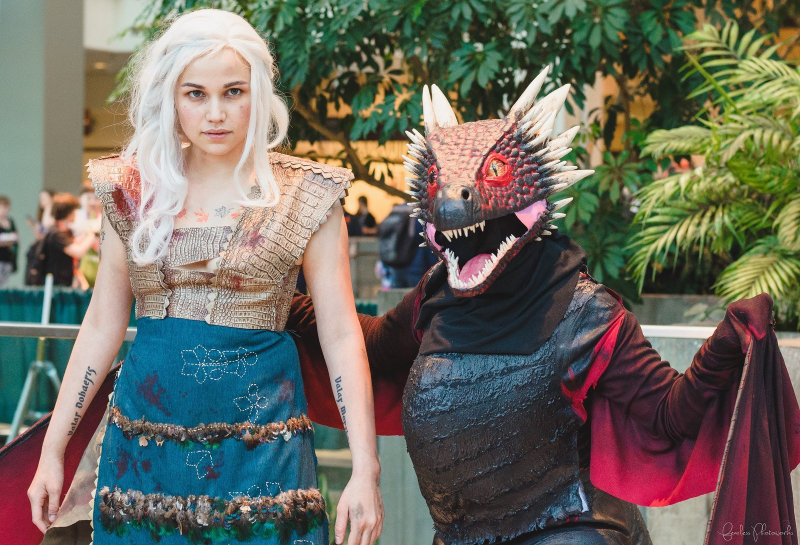 Daenerys i Drogon
