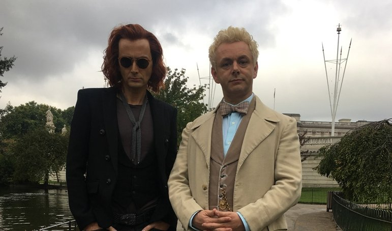 David Tennant i Michael Sheen w serialu Dobry Omen. Oto pierwsze zdjęcie