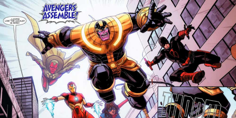 Komiksowy Thanos będzie herosem i poprowadzi Avengers. Jest pewien szkopuł