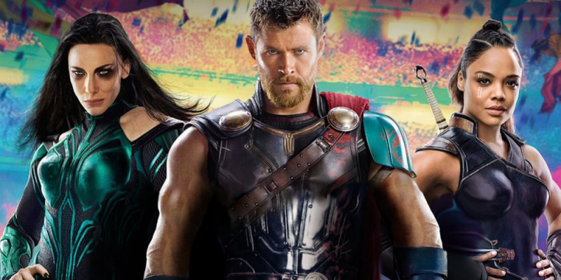 Bohaterowie filmu Thor: Ragnarok na nowych kolorowych plakatach