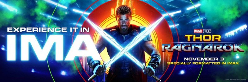 Thor Ragnarok - banner IMAX