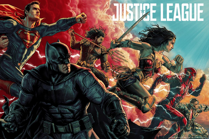 Liga Sprawiedliwości - plakat