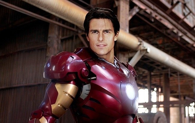 Tom Cruise - Tony Stark (Iron Man)