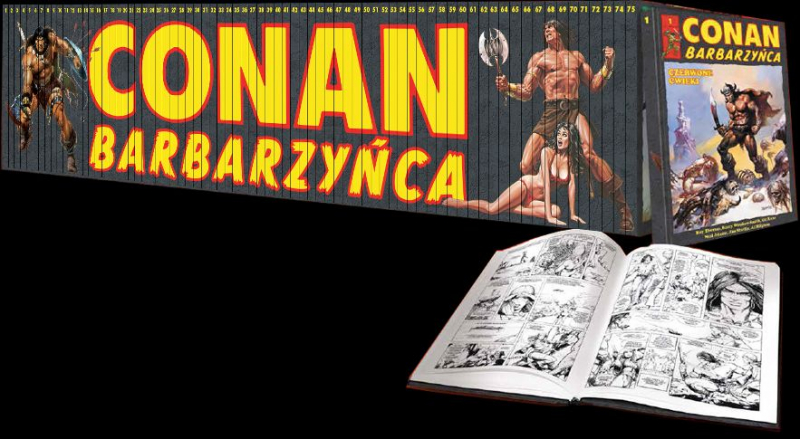 Kolekcja komiksów Conan Barbarzyńca powraca