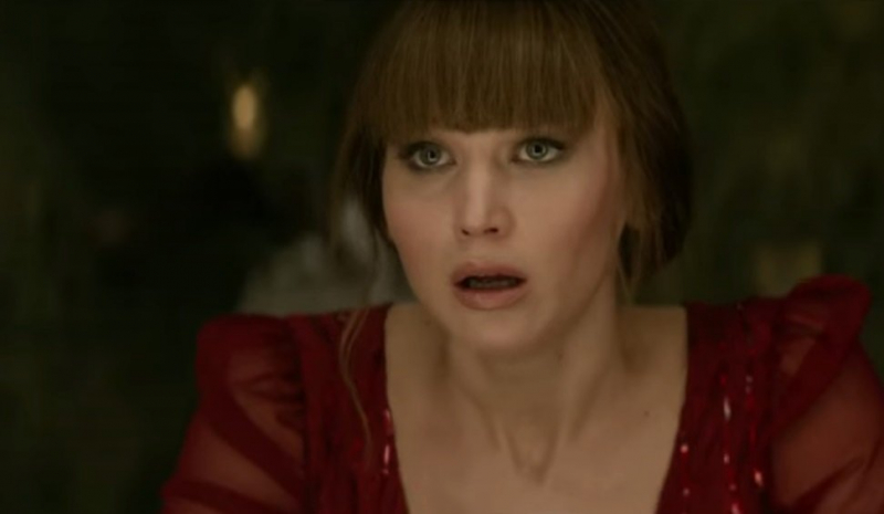 Jennifer Lawrence w dynamicznym spocie filmu Czerwona jaskółka