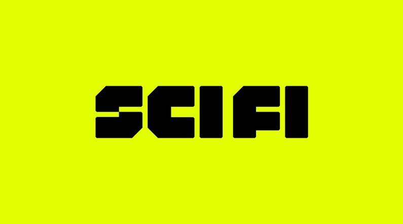 Sci fi logo
