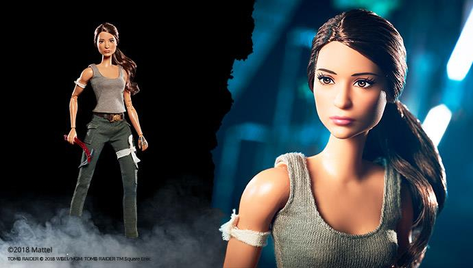 Lara Croft - lalka Barbie