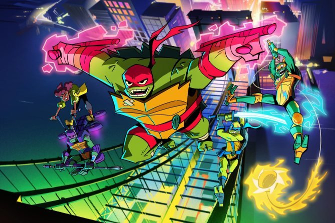 Oto Baron Daxum, złoczyńca z kreskówki Rise of the Teenage Mutant Ninja Turtles