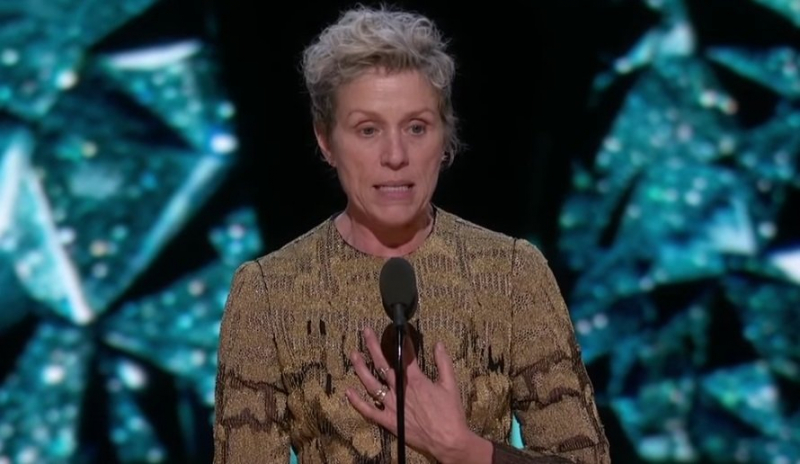 Oscary 2018: Przemówienie Frances McDormand robi furorę w sieci. Czym jest Inclusion Rider?