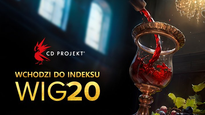 CD Projekt na WIG20