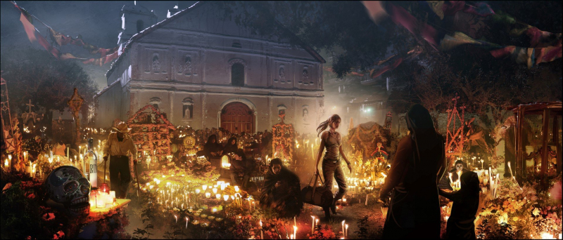 Shadow of the Tomb Raider - grafiki koncepcyjne