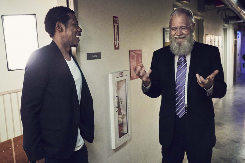 Jay-Z i David Letterman
