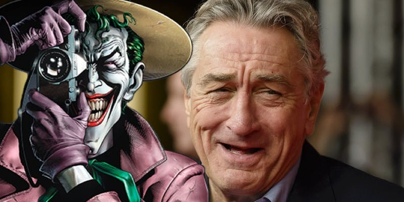 DC spuszcza bombę: Robert De Niro w filmie o genezie Jokera?