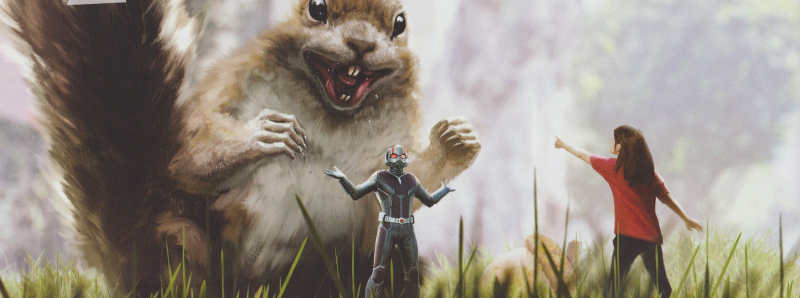 Ant-Man kontra wiewiórka. Szkice koncepcyjne, które nie trafiły do filmu