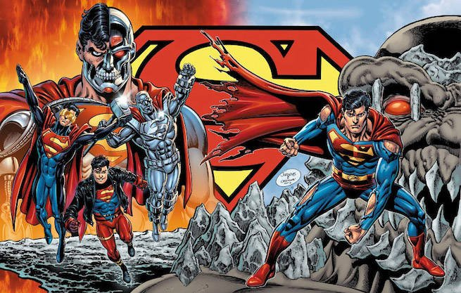 Reign of the Supermen – wyciekły zdjęcia z animacji. Cztery wersje herosa