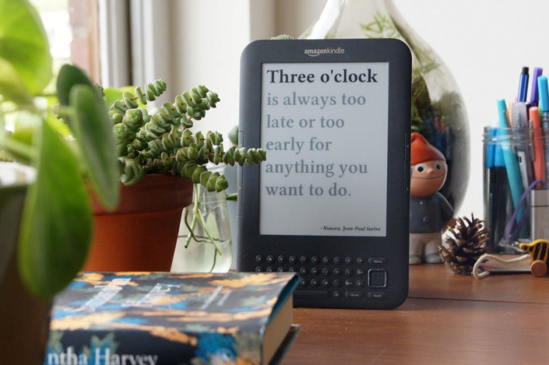 Kindle Clock