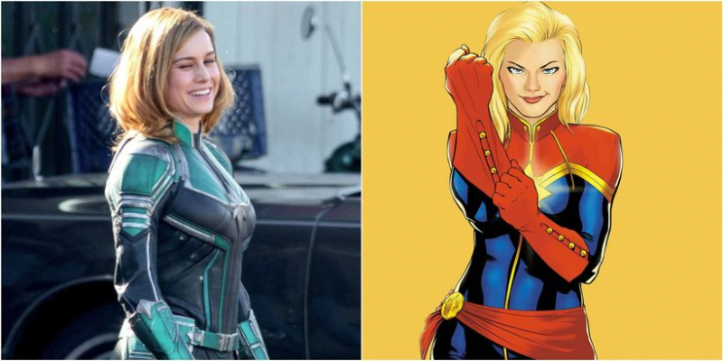 Brie Larson jako Kapitan Marvel na okładce magazynu. Zobacz grafikę