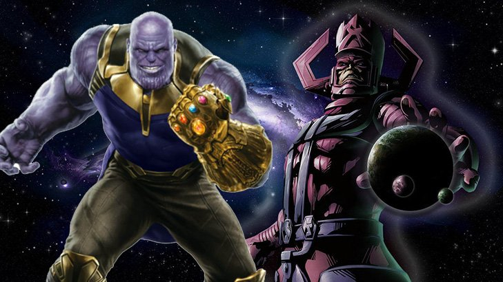 Thanos - Galactus - MCU