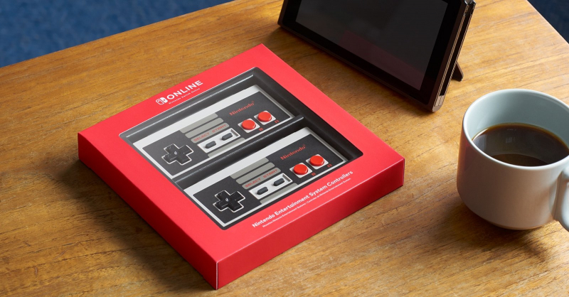 Bezprzewodowe kontrolery do Switcha inspirowane NES-em