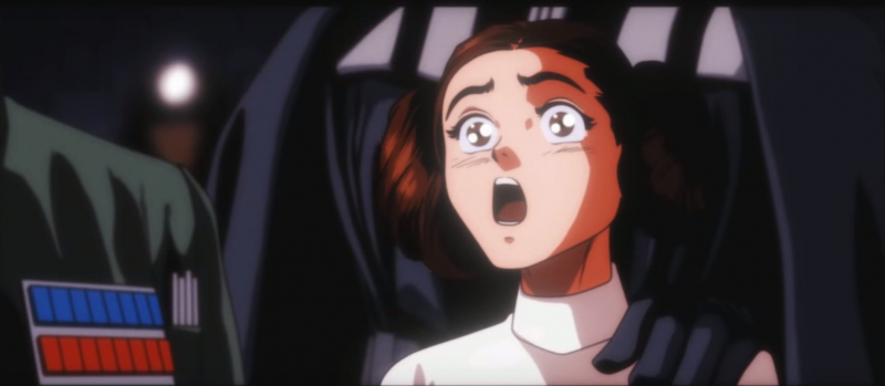 Gwiezdne Wojny: Część IV – Nowa nadzieja – fanowski zwiastun w wersji anime