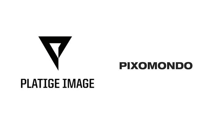 Platige Image i Pixomondo - logo