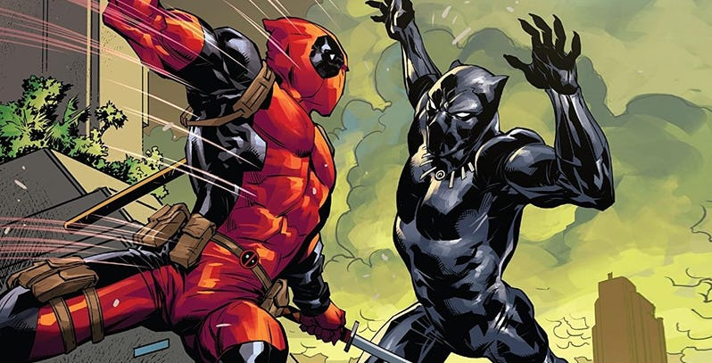 Marvel: Deadpool w komiksie zostanie… Czarną Panterą