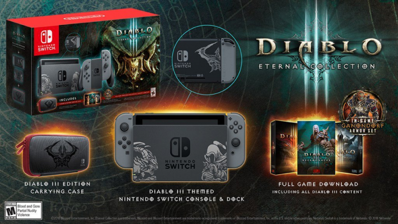 Diablo III: Zobacz limitowaną edycję konsoli Nintendo Switch