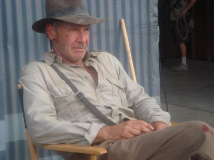 Indiana Jones i Królestwo Kryształowej Czaszki - zdjęcie zza kulis