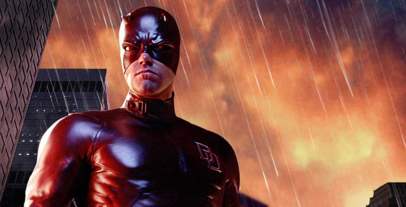 Ben Affleck o filmie Daredevil: Był trochę głupiutki