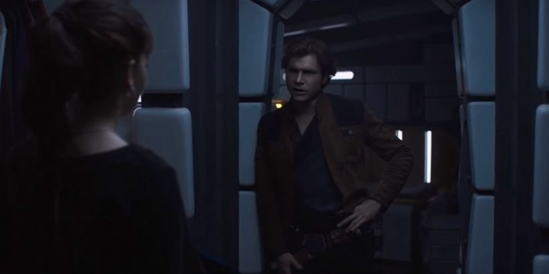 Harrison Ford w filmie Han Solo. Fan podmienił twarz aktora