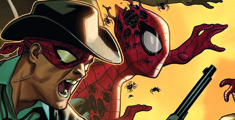 Tysiące pająków w kostiumie tworzą najdziwniejszego Spider-Mana?