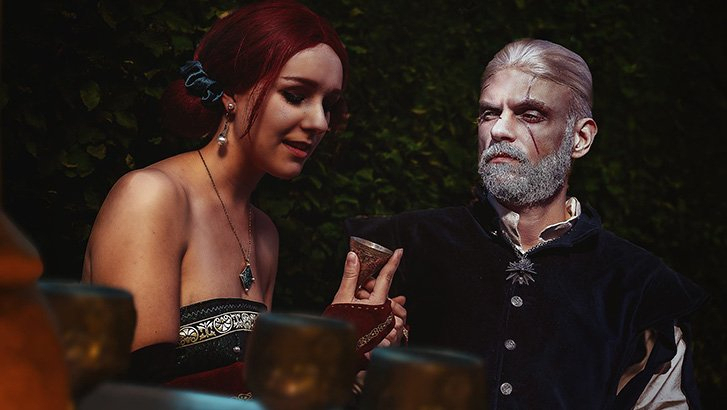 Wiedźmin i miłosny cosplay. Zakochani Geralt i Triss – zobacz zdjęcia