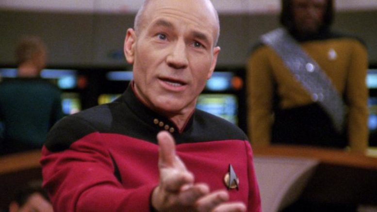 Patrick Stewart - kapitan Picard - Star Trek