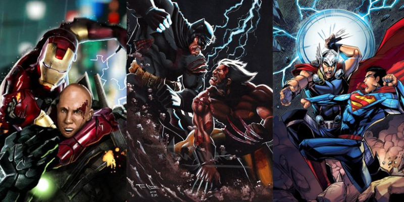 Marvel vs. DC - fanarty