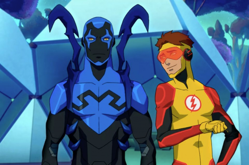 1. Young Justice: Outsiders - wskaźnik 